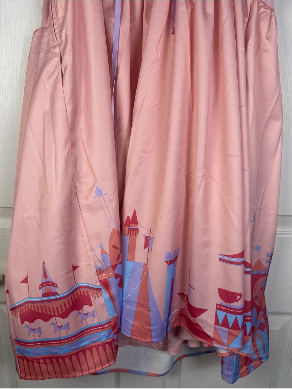Disney Dress Shop Her Universe Fantasyland Castle Dress Pink 3X Plus - Picture 9 of 14